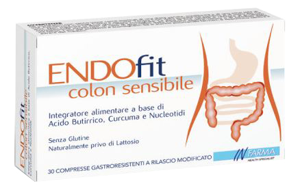 ENDOFIT COLON SENSIBILE 30 COMPRESSE GASTRORESISTENTI A RILASCIO MODIFICATO - fitfarma.it
