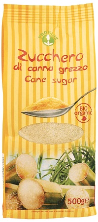 ZUCCHERO DI CANNA GREZZO 500 G - fitfarma.it
