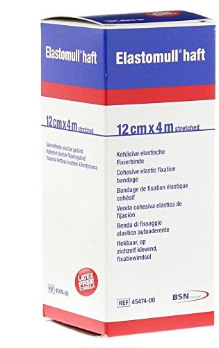 BENDA ELASTICA AUTOADESIVA ELASTOMULL HAFT COMPRESSIONE FORTE 12X400 CM - fitfarma.it