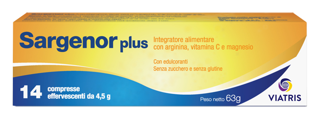 SARGENOR PLUS 14 COMPRESSE - fitfarma.it