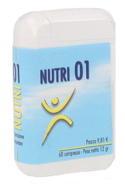 NUTRI 01 60 COMPRESSE - fitfarma.it