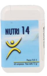 NUTRI 14 60 COMPRESSE - fitfarma.it