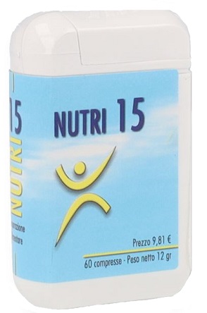 NUTRI 15 60 COMPRESSE - fitfarma.it