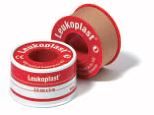 CEROTTO CHIRURGICO PER FISSAGGIO MEDICAZIONI IN ROCCHETTO LEUKOPLAST SUPPORTO VISCOSA COLOR PELLE MASSA ADESIVA CAUCCIU' OSSIDO DI ZINCO 2,5X500CM MUTUABILE - fitfarma.it