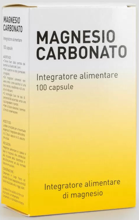 MAGNESIO CARBONATO 100 CAPSULE - fitfarma.it