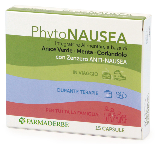 PHYTO NAUSEA 15 CAPSULE - fitfarma.it