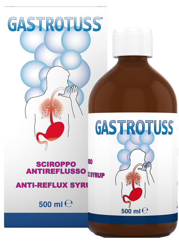 SCIROPPO ANTIREFLUSSO GASTROTUSS 500 ML - fitfarma.it