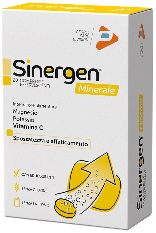 SINERGEN MINERALE LIMONE 20 COMPRESSE - fitfarma.it