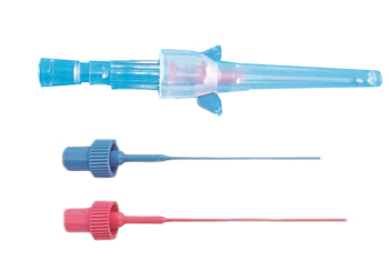 AGO CANNULA MONOVIA 20 GAUGE 0,9X25MM IN ACCIAIO INOX CON SILICONATURA ESTERNA, TAPPO LUER LOCK E ALETTE LATERALI COLORE BLU - fitfarma.it