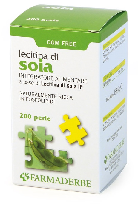 LECITINA SOIA 200 PERLE - fitfarma.it