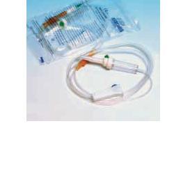 SET STERILE PER INFUSIONE IN MATERIALE ANALLERGICO CON PARA E ROLLER. CONFEZIONE SINGOLA - fitfarma.it