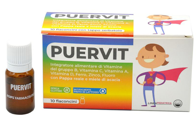 PUERVIT 10 FLACONCINI 10 ML - fitfarma.it