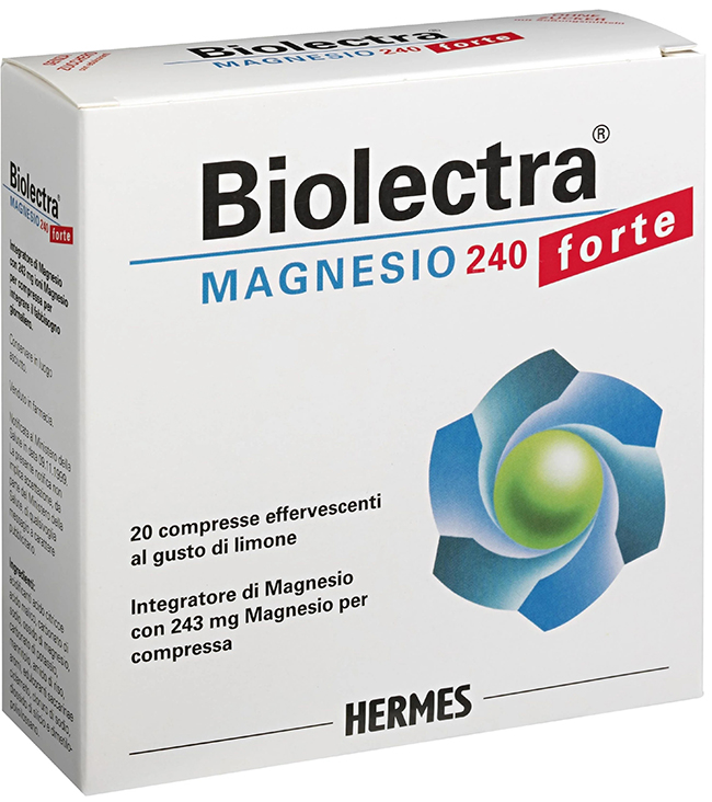BIOLECTRA MAGNESIO FORTE 20 COMPRESSE - fitfarma.it