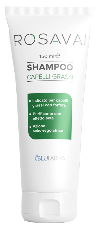 ROSAVAI SHAMPOO CAPELLI ANTISEBO FORFORA 150 ML - fitfarma.it