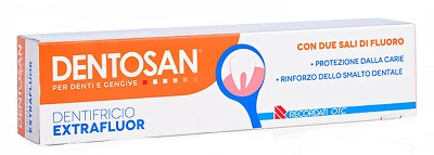 DENTOSAN EXTRAFLUOR DENTIFRICIO 75 ML - fitfarma.it