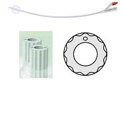 CATETERE VESCICALE IN SILICONE PROFILCATH PLUS SCANALATO 2 VIE CH16 LUNGHEZZA 31 CM PUNTA CILINDRICA 2 FORI CONTRAPPOSTI PALLONCINO 5 ML 1 PEZZO - fitfarma.it