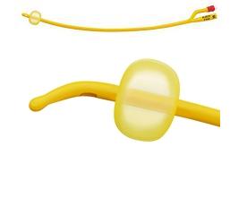 CATETERE FOLEY A MEDIA PERMANENZA  RUSCH GOLD PLUS A 2 VIE IN SILKOLATEX LATTICE-SILICONE PER ADULTO CH14 LUNGHEZZA 40 CM PUNTA CILINDRICA A 2 FORI PALLONCINO 5-15 ML 1 PEZZO - fitfarma.it