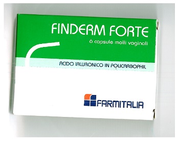 FINDERM FORTE CAPSULE MOLLI VAGINALI CONFEZIONE DA 6 PEZZI - fitfarma.it