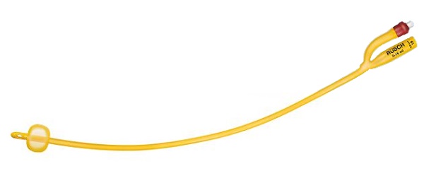 CATETERE FOLEY A MEDIA PERMANENZA  RUSCH GOLD PLUS A 2 VIE IN SILKOLATEX LATTICE-SILICONE PER ADULTO CH16 LUNGHEZZA 40 CM PUNTA CILINDRICA A 2 FORI PALLONCINO 30-50 ML 1 PEZZO - fitfarma.it
