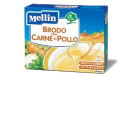 MELLIN BRODO CARNE POLLO 10 BUSTINE X 5 G - fitfarma.it