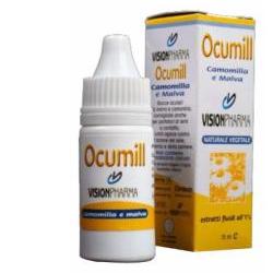 SOLUZIONE LUBRIFICANTE OCUMILL CAMOMILLA MALVA 15 ML - fitfarma.it