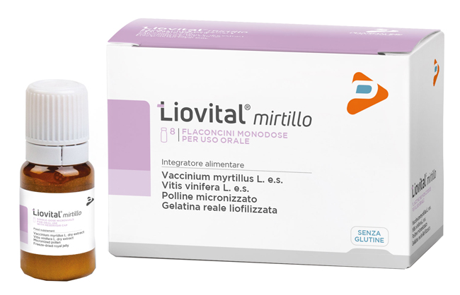 LIOVITAL MIRTILLO 8 FLACONCINI 10 ML - fitfarma.it
