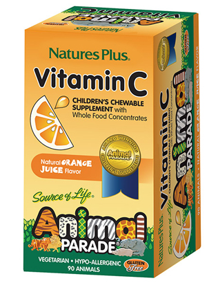 ANIMAL PARADE VITAMINA C 90 COMPRESSE MASTICABILI - fitfarma.it