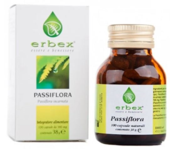 PASSIFLORA 100 CAPSULE 380MG - fitfarma.it
