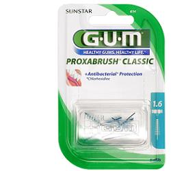 GUM PROXABRUSH CLASSIC 614 SCOVOLINO INTERDENTALE 8 PEZZI - fitfarma.it