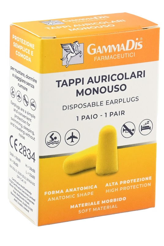 TAPPO AURICOLARE EAR GOMMAPIUMA 2 PEZZI - fitfarma.it