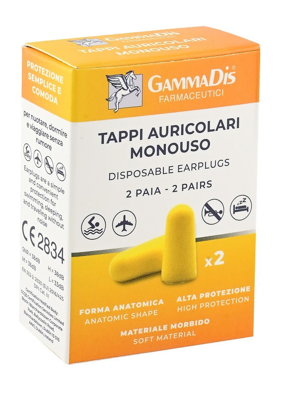 TAPPO AURICOLARE EAR GOMMAPIUMA 4 PEZZI - fitfarma.it