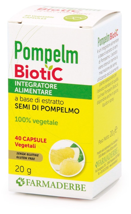 POMPELMBIOTIC 40 CAPSULE 16 G - fitfarma.it