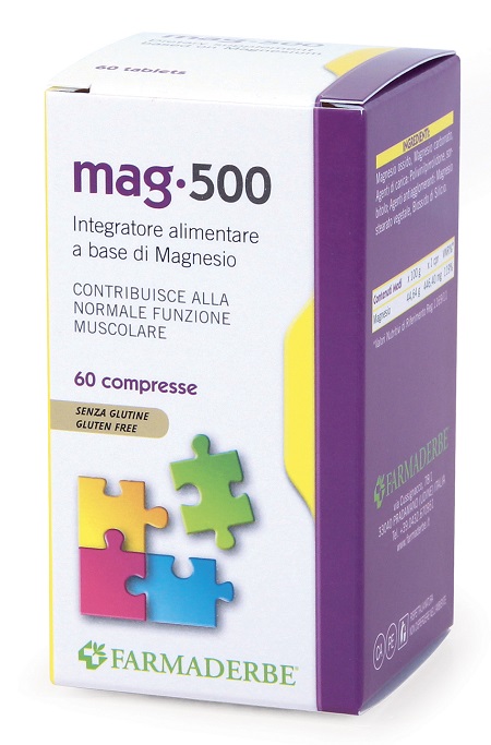 MAG 500 60 COMPRESSE - fitfarma.it