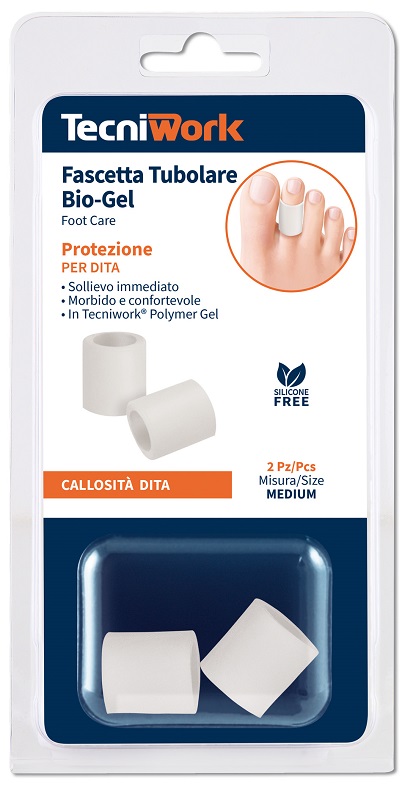 BIOGEL FASCIA TUBOL M BLIST 2P - fitfarma.it