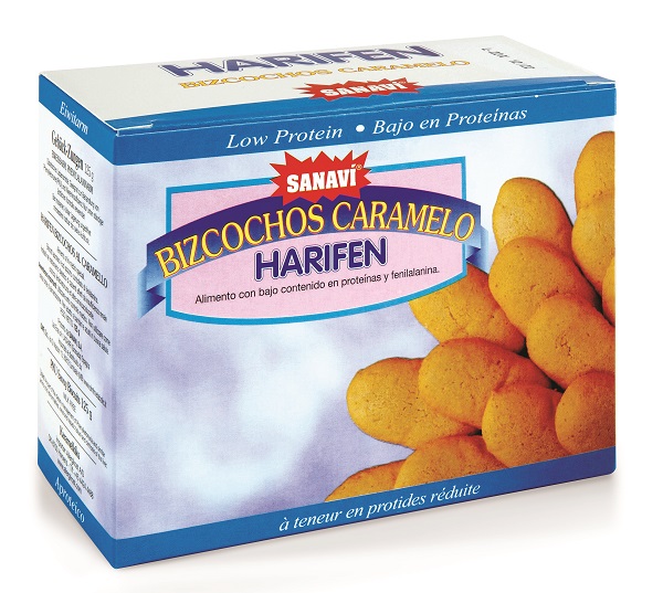 HARIFEN BISCOTTI CARAMELLO 125 G - fitfarma.it