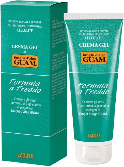 GUAM FANGHI D'ALGA CREMA GEL FORMULA A FREDDO 250 ML - fitfarma.it