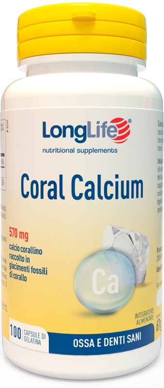 LONGLIFE CORAL CALCIUM 100 CAPSULE - fitfarma.it