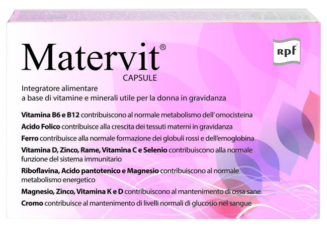 MATERVIT 30 CAPSULE - fitfarma.it