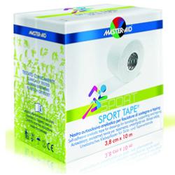 NASTRO AUTOADESIVO ANELASTICO PER FASCIATURE DI SOSTEGNO E TAPING MASTER-AID SPORT 3,8X10 - fitfarma.it