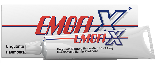 MEDICAZIONE SPECIALE ATTIVA UNGUENTO BARRIERA EMOSTATICA EMOFIX 30 G - fitfarma.it