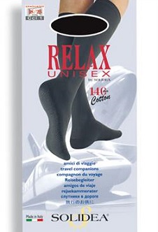 RELAX UNISEX 140 GAMBALETTO COTTON NATUR M - fitfarma.it