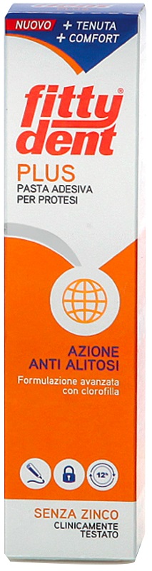 FITTYDENT PLUS ADESIVO PROTESI 40 G - fitfarma.it