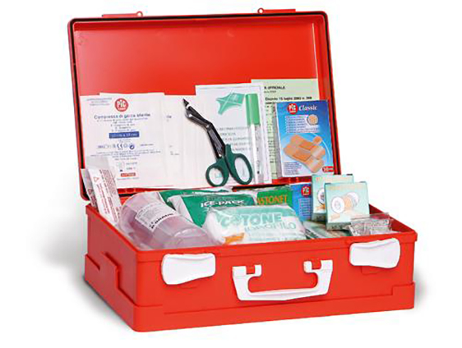PACCHETTO DI MEDICAZIONE REINTEGRO DEL PACCO BASE COMPLETO ALLEGATO1 DM 388 DEL 15/07/2003 - fitfarma.it