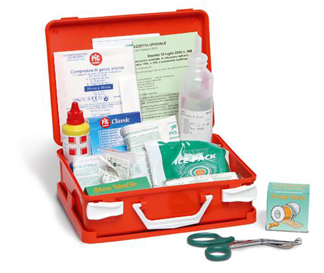 PACCHETTO DI MEDICAZIONE REINTEGRO DEL PACCO BASE COMPLETO ALLEGATO 2 DM 388 DEL 15/07/2003 - fitfarma.it