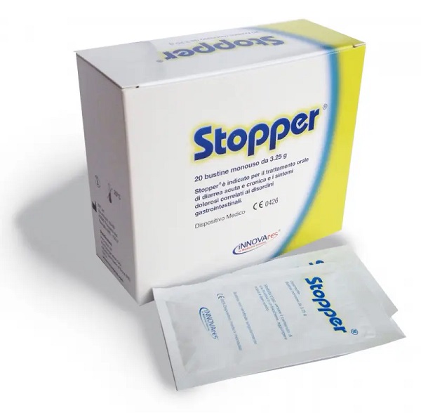 STOPPER GRANULARE DA DISPERDERE IN ACQUA 20 BUSTINE X 65 G - fitfarma.it
