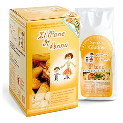 IL PANE DI ANNA PIZZA SENZA LATTE 500 G - fitfarma.it