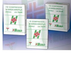 GARZA COMPRESSA STERILE CURAMED 12/8 18X40CM 12 PEZZI - fitfarma.it