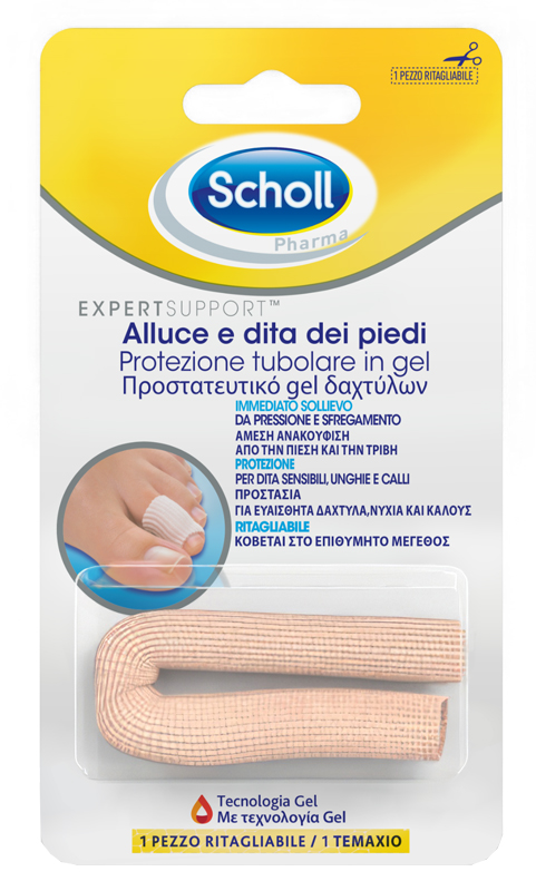 PROTEZIONE TUBOLARE IN GEL GELACTIV SCHOLL - fitfarma.it