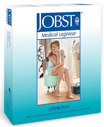 CALZA COMPRESSIVA JOBST ULTRASHEER 15-20MMHG CALZA BEIGE 2 ARTICOLO 751190000000 - fitfarma.it