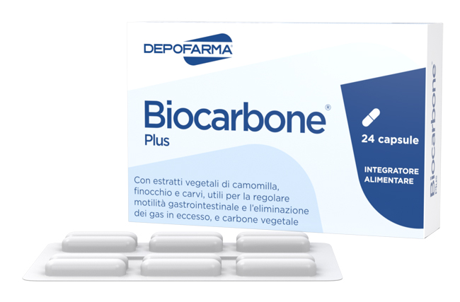 BIOCARBONE PLUS 24 CAPSULE - fitfarma.it